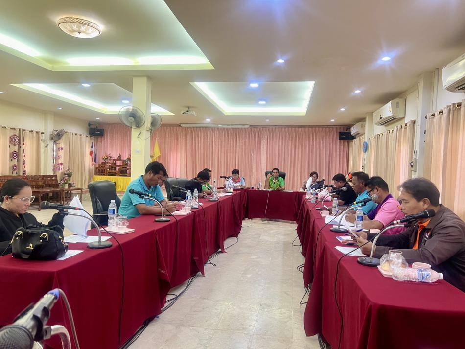 ประชุมคณะกรรมการกองทุนสวัสดิการชุมชนตำบลหนองอ้ม