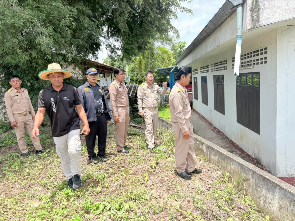 ลงพื้นที่สำรวจศูนย์พัฒนาเด็กเล็กบ้านหนองอ้ม